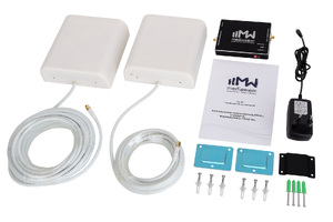 Комплект усиления сигнала 1800/2600 МГц GSM/4G MediaWave (MWK-1826-N, до 1000 м2)