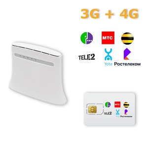 Комплект 3G / 4G WiFi Стартовый